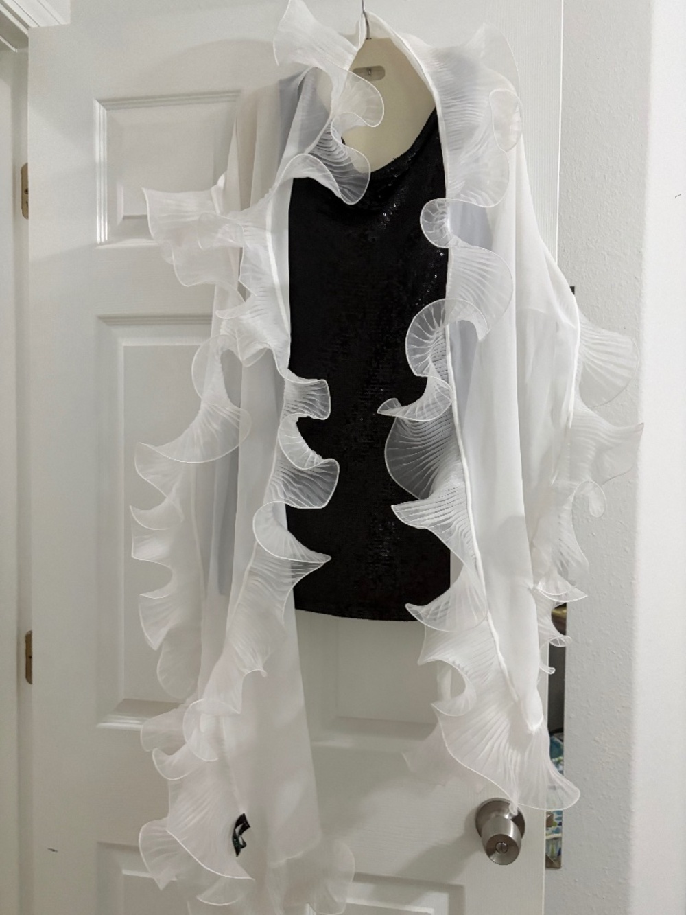 Camille Fun & Frilly Shawl